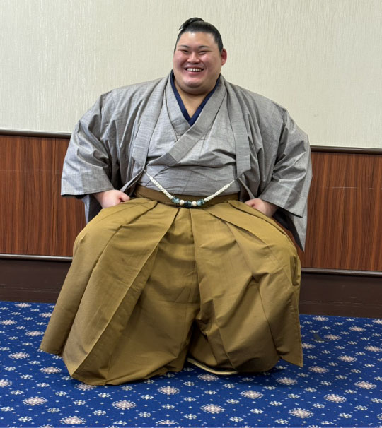 横綱 大の里との撮影 その1